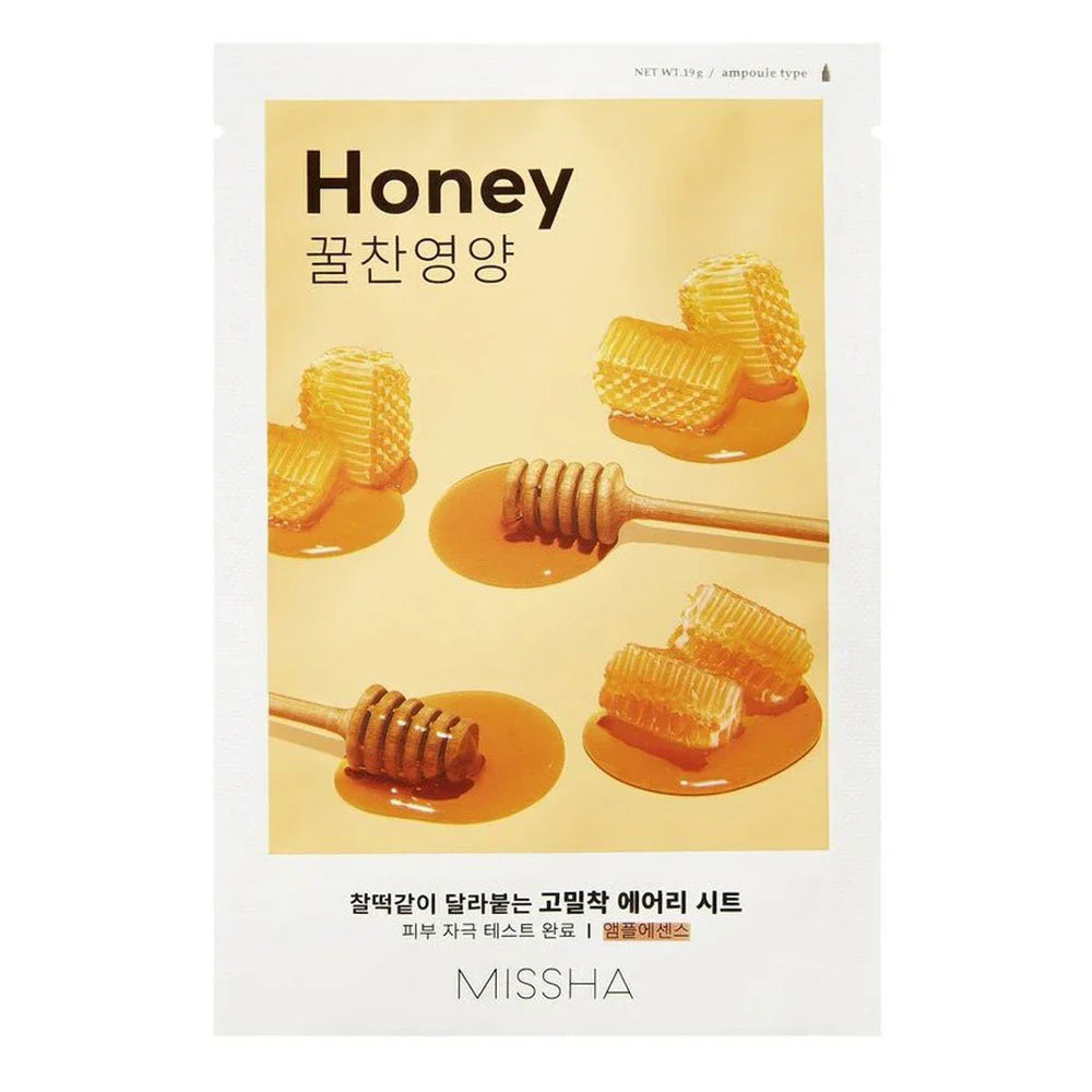Airy Fit Sheet Mask - Miel - masques