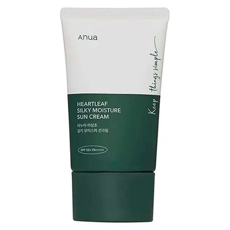 Heartleaf Silky Moisture Sun Cream - 50 ml - crème solaire