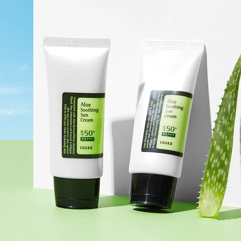 Aloe Soothing Sun Cream SPF50+ PA+++ - 50 ml - crème solaire