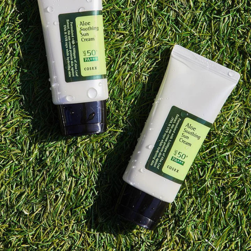 Aloe Soothing Sun Cream SPF50+ PA+++ - 50 ml - crème solaire