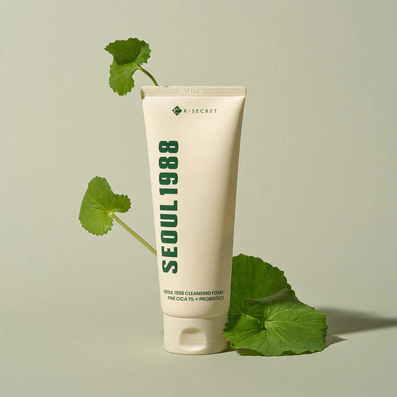 SEOUL 1988 Cleansing Foam: Pine Cica 1% + Probiotics - 150 ml - nettoyant