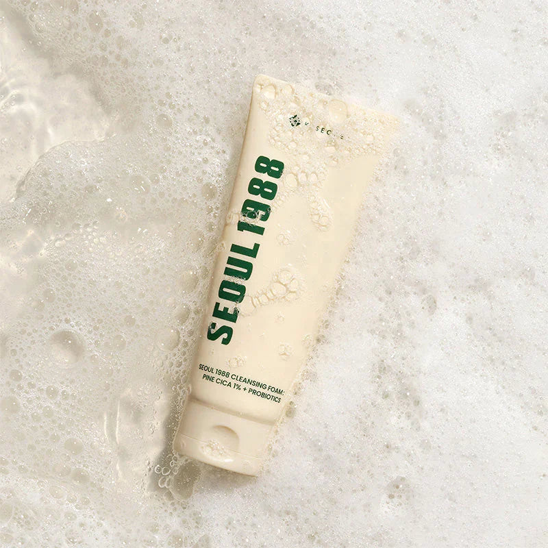 SEOUL 1988 Cleansing Foam: Pine Cica 1% + Probiotics - 150 ml - nettoyant