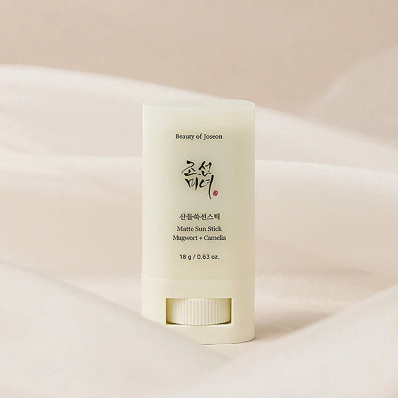 Matte sun stick: Mugwort + Camelia SPF50 PA++++ - 18 g - stick solaire