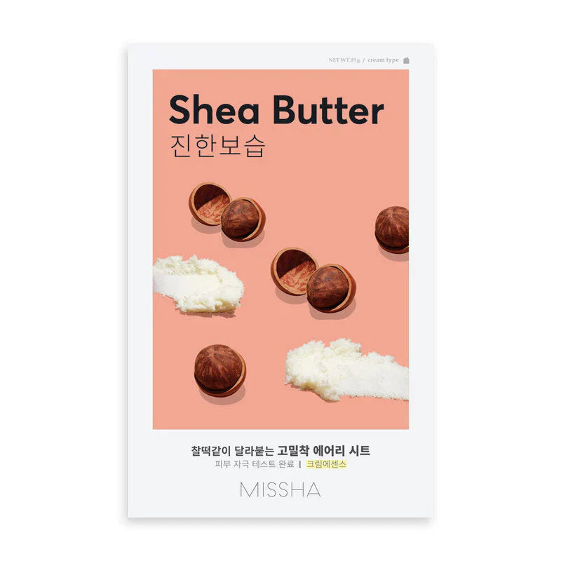 Airy Fit Sheet Mask - Beurre de karité - masques