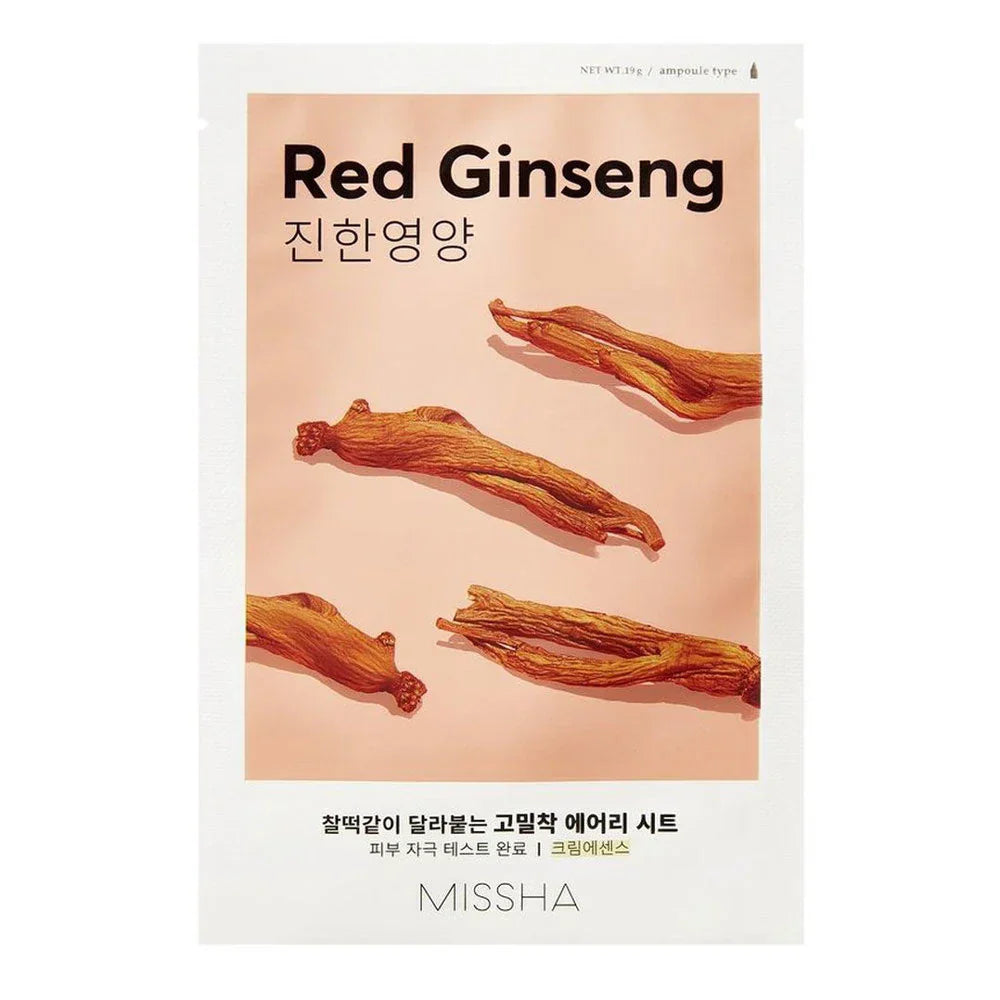 Airy Fit Sheet Mask - Ginseng rouge - masques
