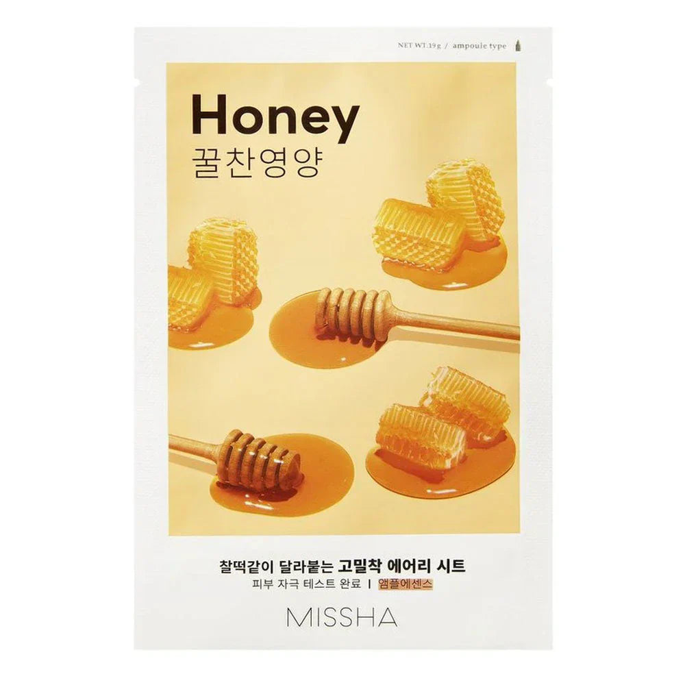 Airy Fit Sheet Mask - Miel - masques