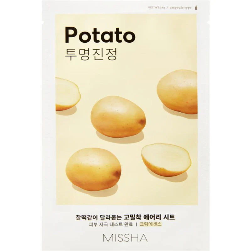 Airy Fit Sheet Mask - Pomme de terre - masques