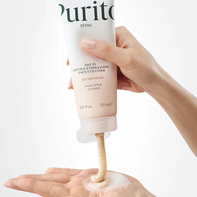 Oat In Gentle Exfoliating Face Cleanser - 150 ml - exfoliant