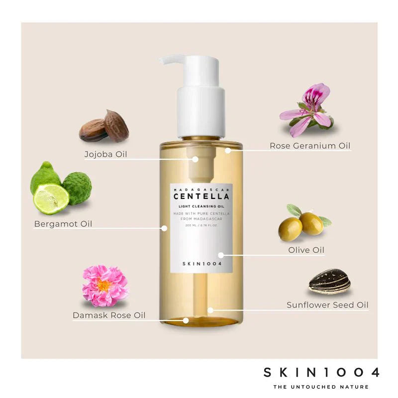 Madagascar Centella Light Cleansing Oil - 200 ml - huile démaquillante