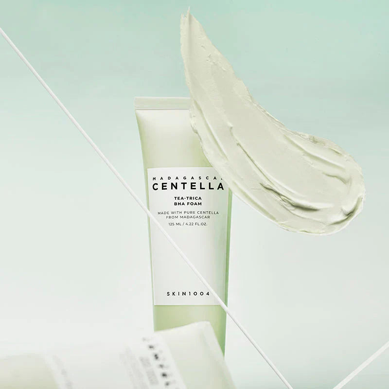 Madagascar Centella Tea Trica BHA Foam - 125 ml - nettoyant