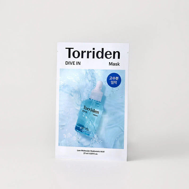 DIVE-IN Low Molecular Hyaluronic Acid Mask - 1 pc - masques