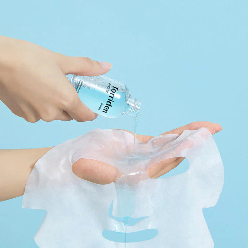 DIVE-IN Low Molecular Hyaluronic Acid Mask - 1 pc - masques